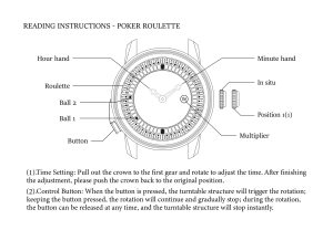 instruction poker roulette watch 