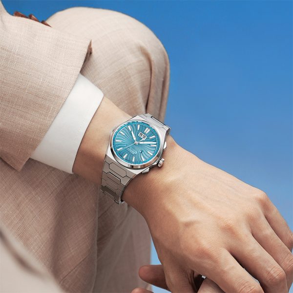 Lucky Harvey Chiming Guilloché Luxury Men Automatic Watch - Image 2
