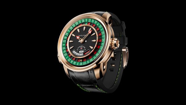 Rose Gold European Roulette Automatic Casino Men Watch - Image 6