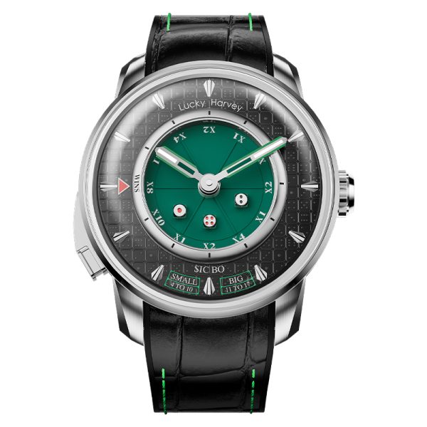 Green Sic Bo Original Design Automatic Gaming Men Watch