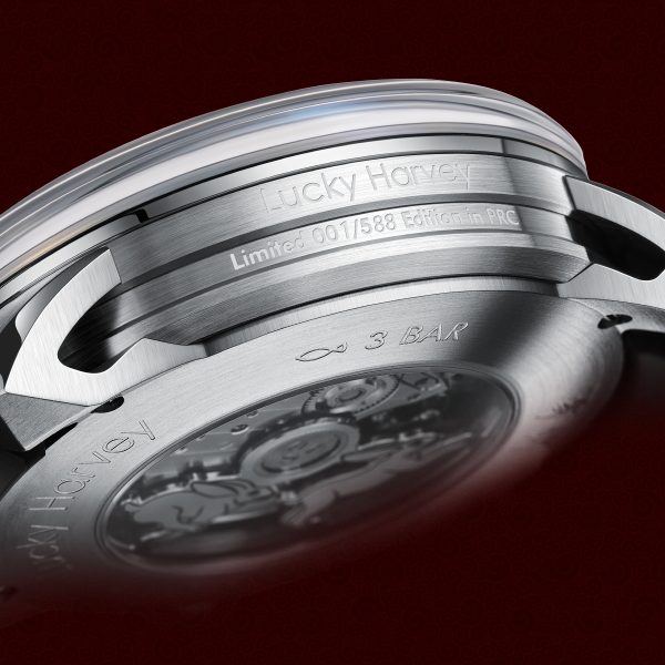 Lucky Harvey Limited Edition Red Rabbit Automatic Watch - Image 9
