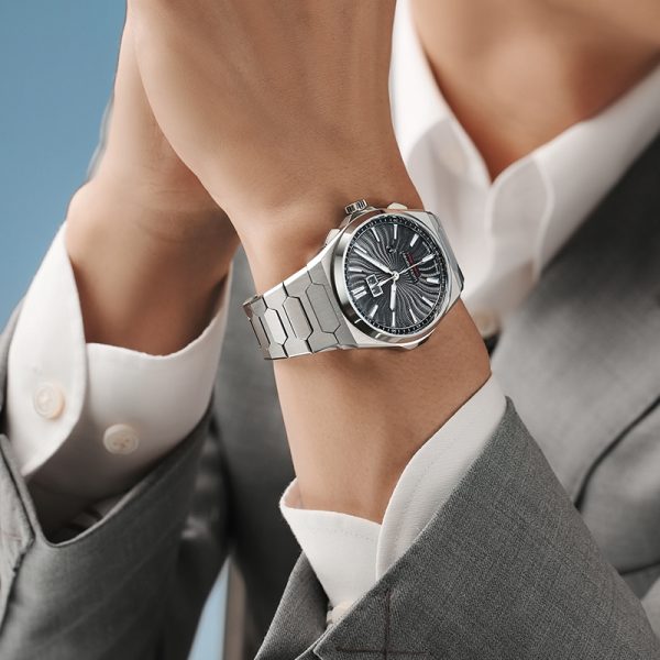 Luxury Sapphire Chiming Automatic Watch With Guilloché Dial - Image 3