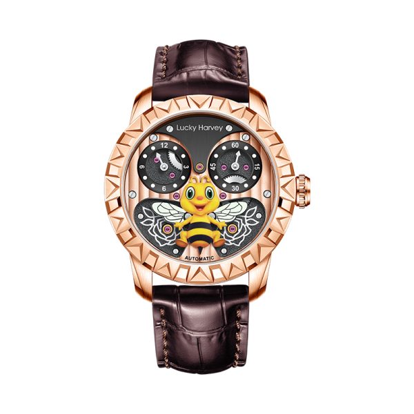 rosegold bee watch
