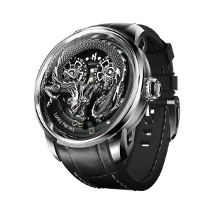 silver dragon watch
