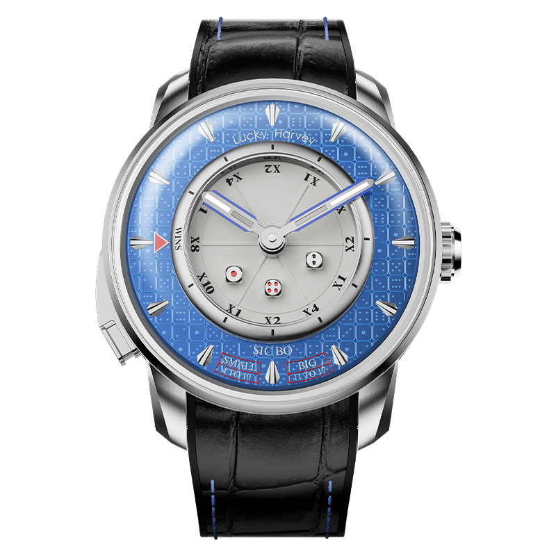 Blue Sic Bo New Series Luxury Sapphire Gaming Watch