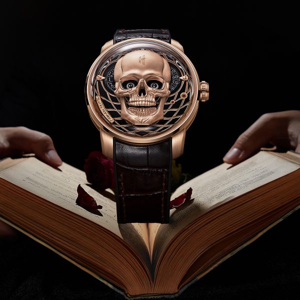 Lucky Harvey Rose Gold Skull Limited Luminous Dial Men Watch - Image 8