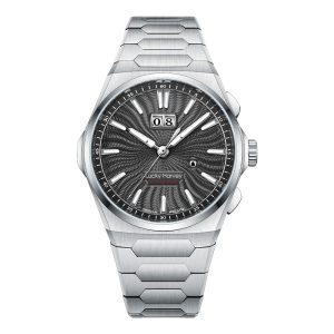 Luxury Sapphire Chiming Automatic Watch With Guilloché Dial