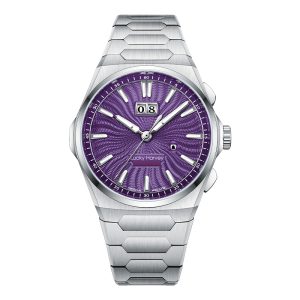 New Arrival Chiming Guilloché Dial Big Date Automatic Watch