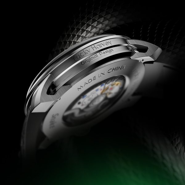Lucky Harvey New Orginal Design Automatic Green Snake Watch - Image 5