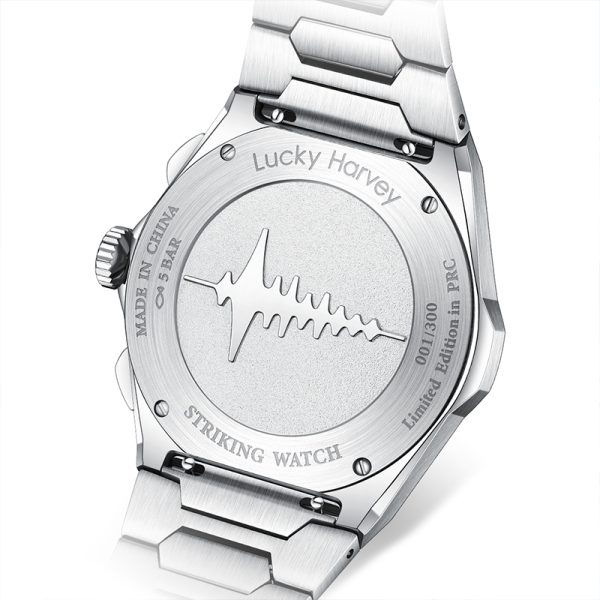 Lucky Harvey Chiming Guilloché Luxury Men Automatic Watch - Image 5