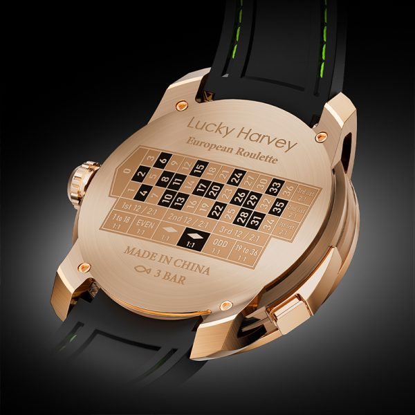 Rose Gold European Roulette Automatic Casino Men Watch - Image 5