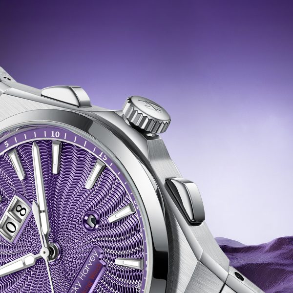 New Arrival Chiming Guilloché Dial Big Date Automatic Watch - Image 3