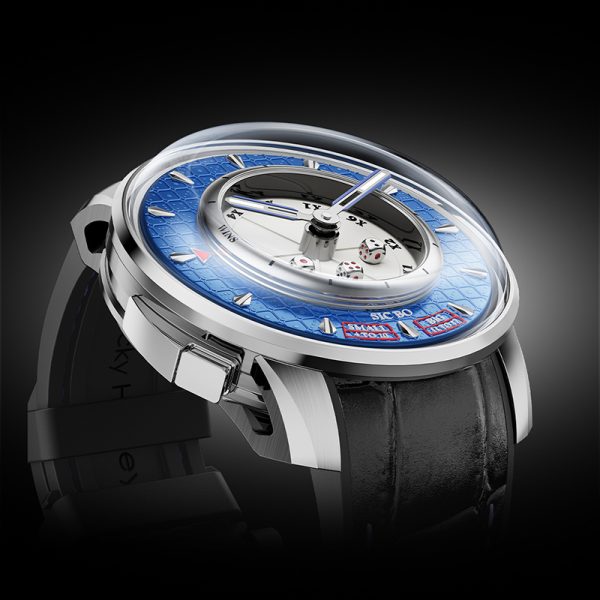 Blue Sic Bo New Series Luxury Sapphire Gaming Watch - Image 3