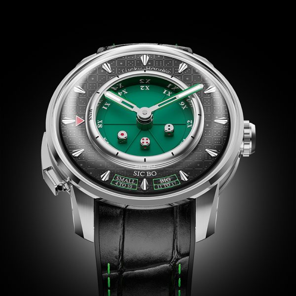 Green Sic Bo Original Design Automatic Gaming Men Watch - Image 4