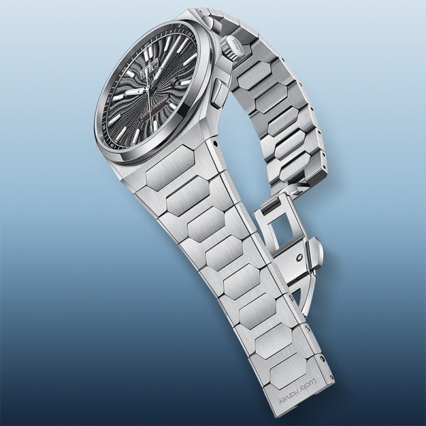 Luxury Sapphire Chiming Automatic Watch With Guilloché Dial - Image 2
