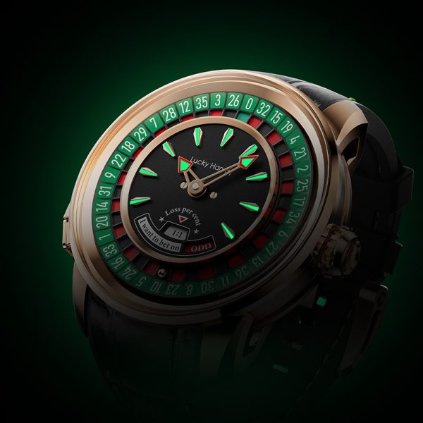 Rose Gold European Roulette Automatic Casino Men Watch - Image 3