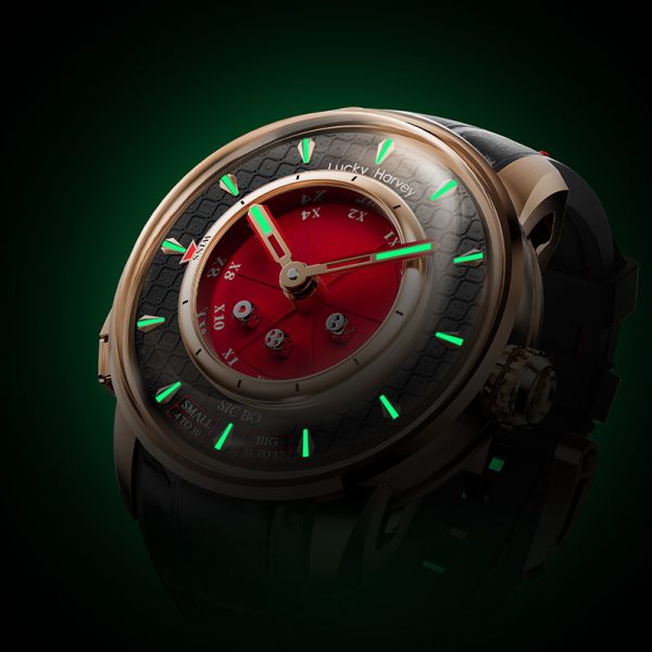 Green Sic Bo Original Design Automatic Gaming Men Watch - Image 5